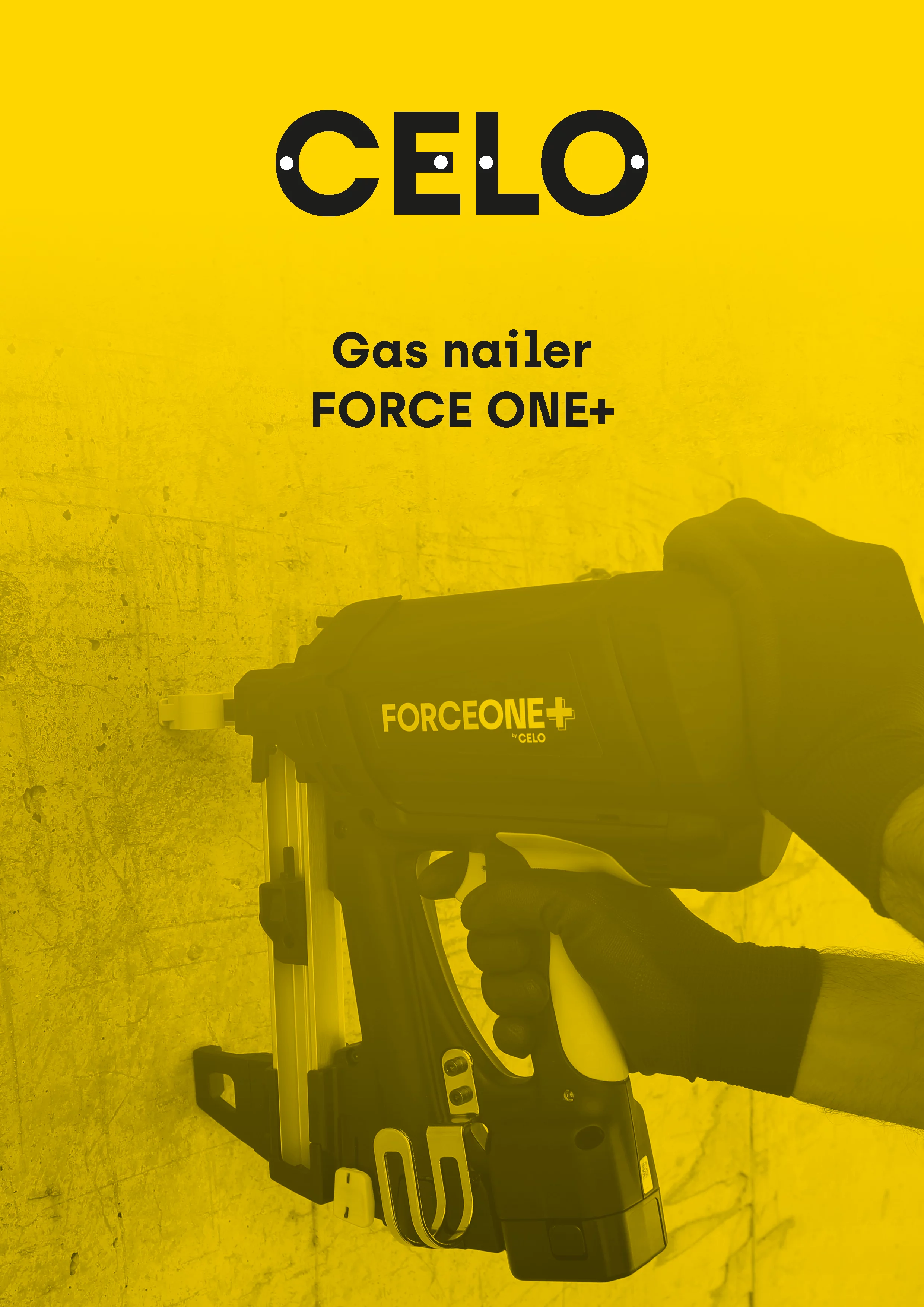 Brochure for Gas nailer FORCE ONE - English