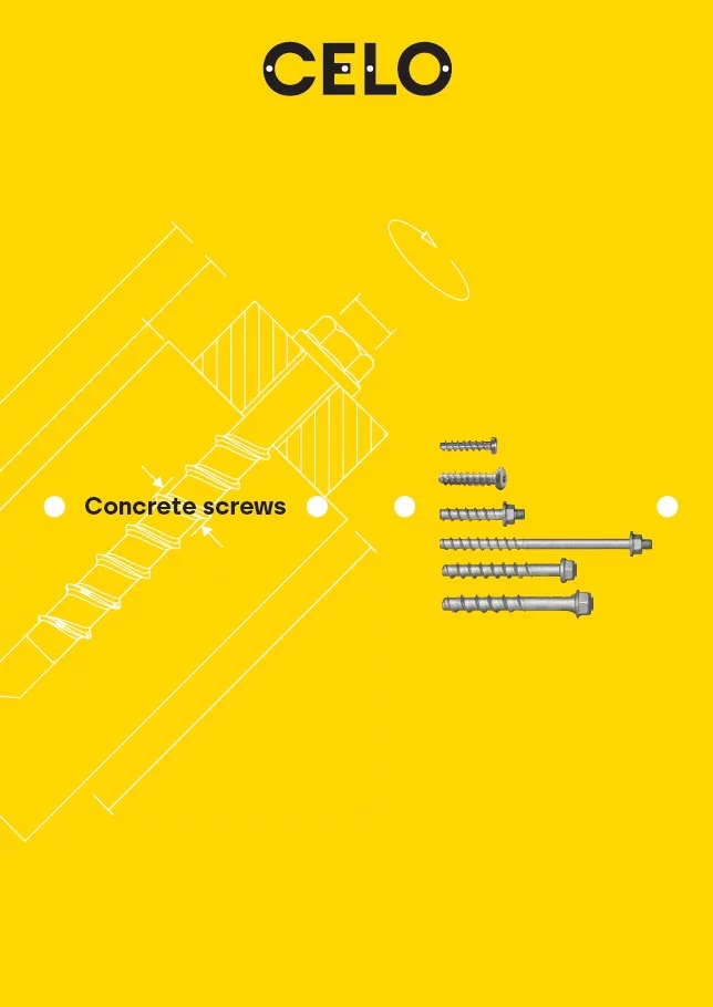 Flyer BTS & BTS M concrete screws