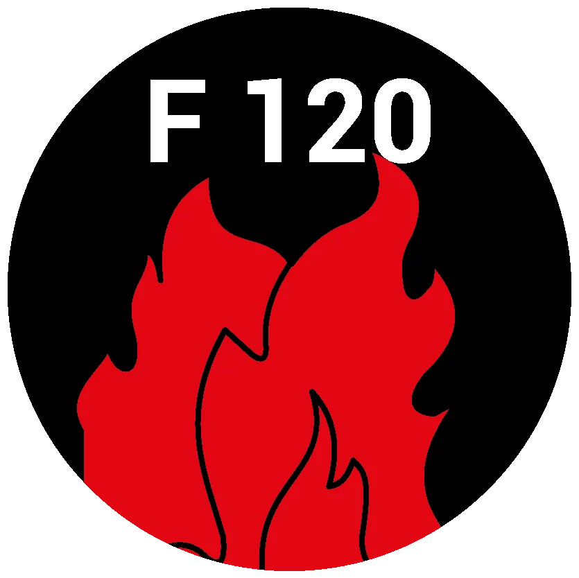 F120 Feuerschutzprüfung Symbol