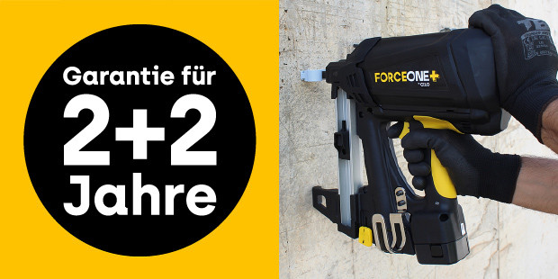 2+2 FORCE ONE+ Garantie-Registrierung